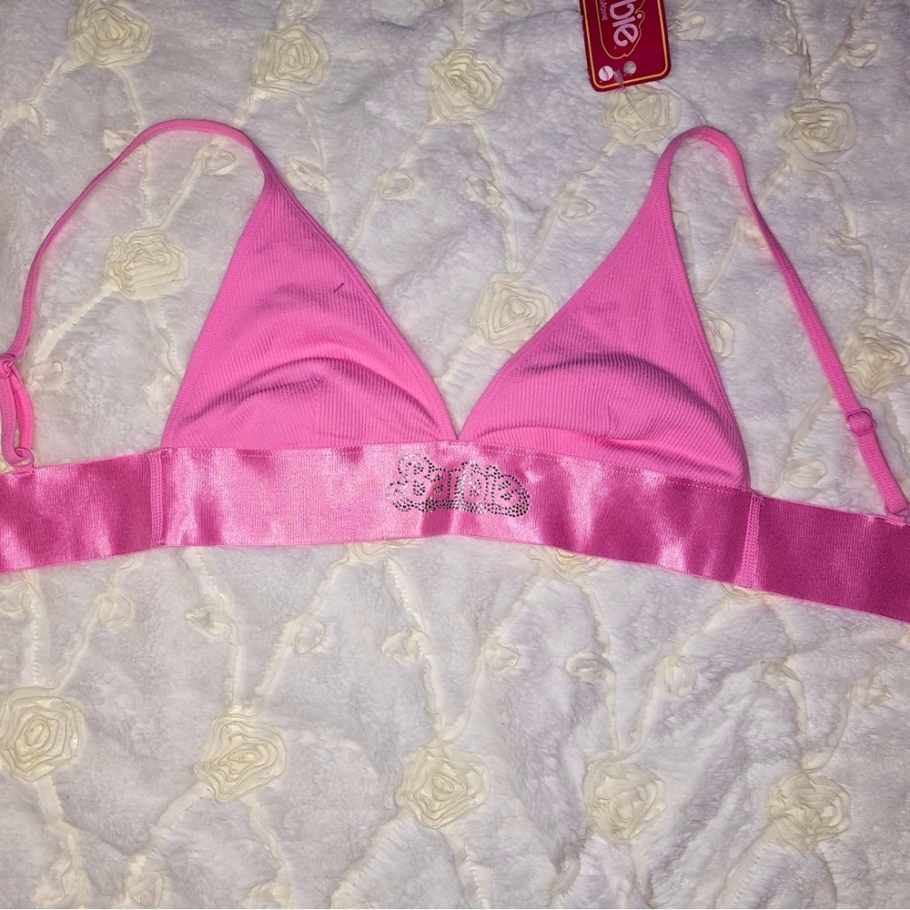 Barbie bralette. XS fits 2/4  brand new with tags. Comes from a smoke free home.